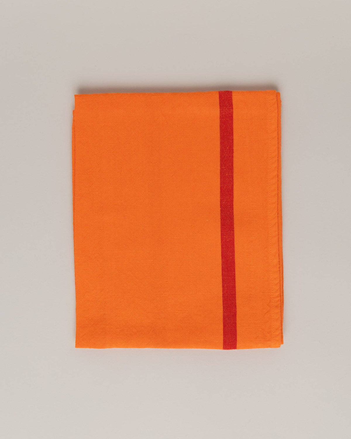Linen-cotton tea towel: Grenade / Red stripe