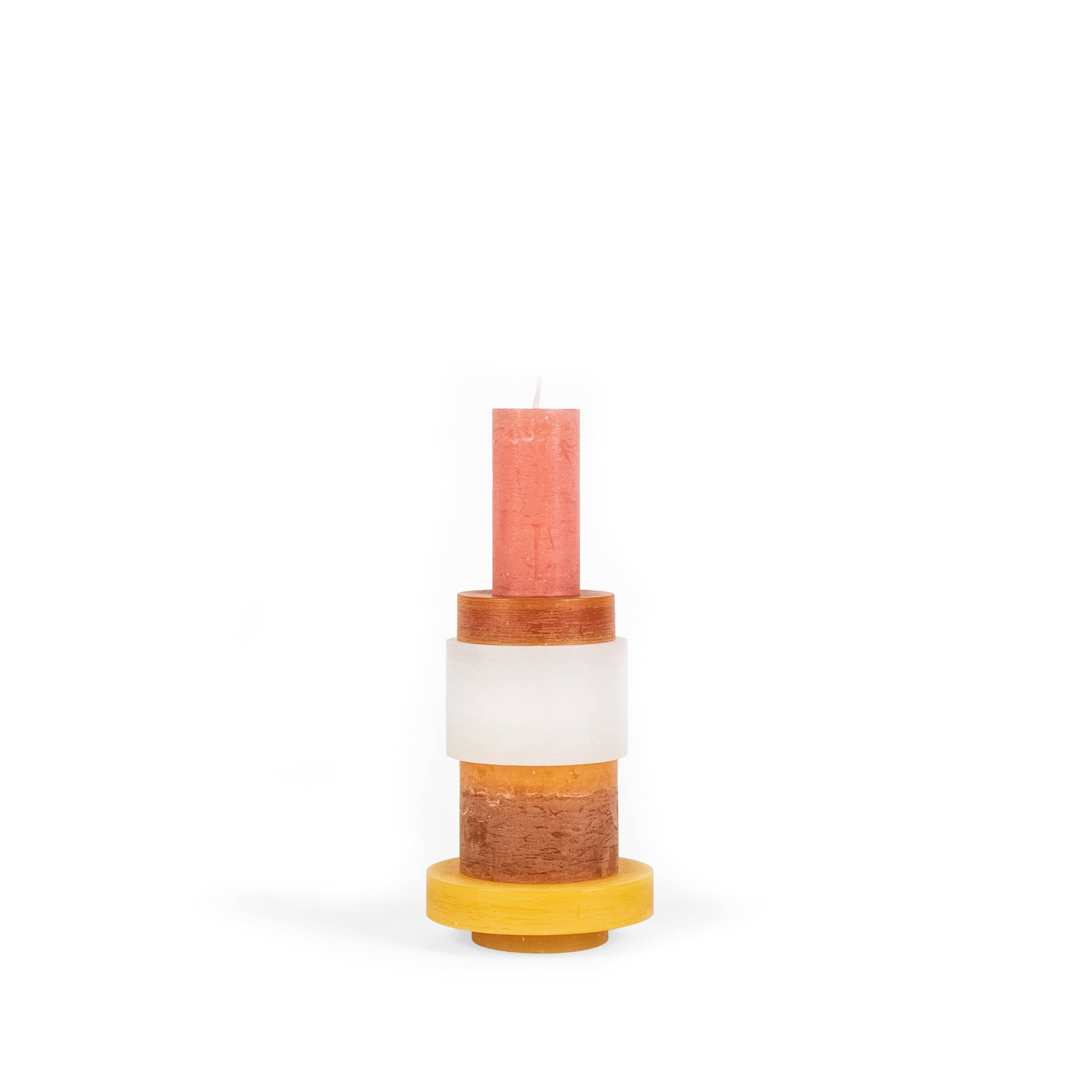 CANDL STACK 03- Yellow & Brown