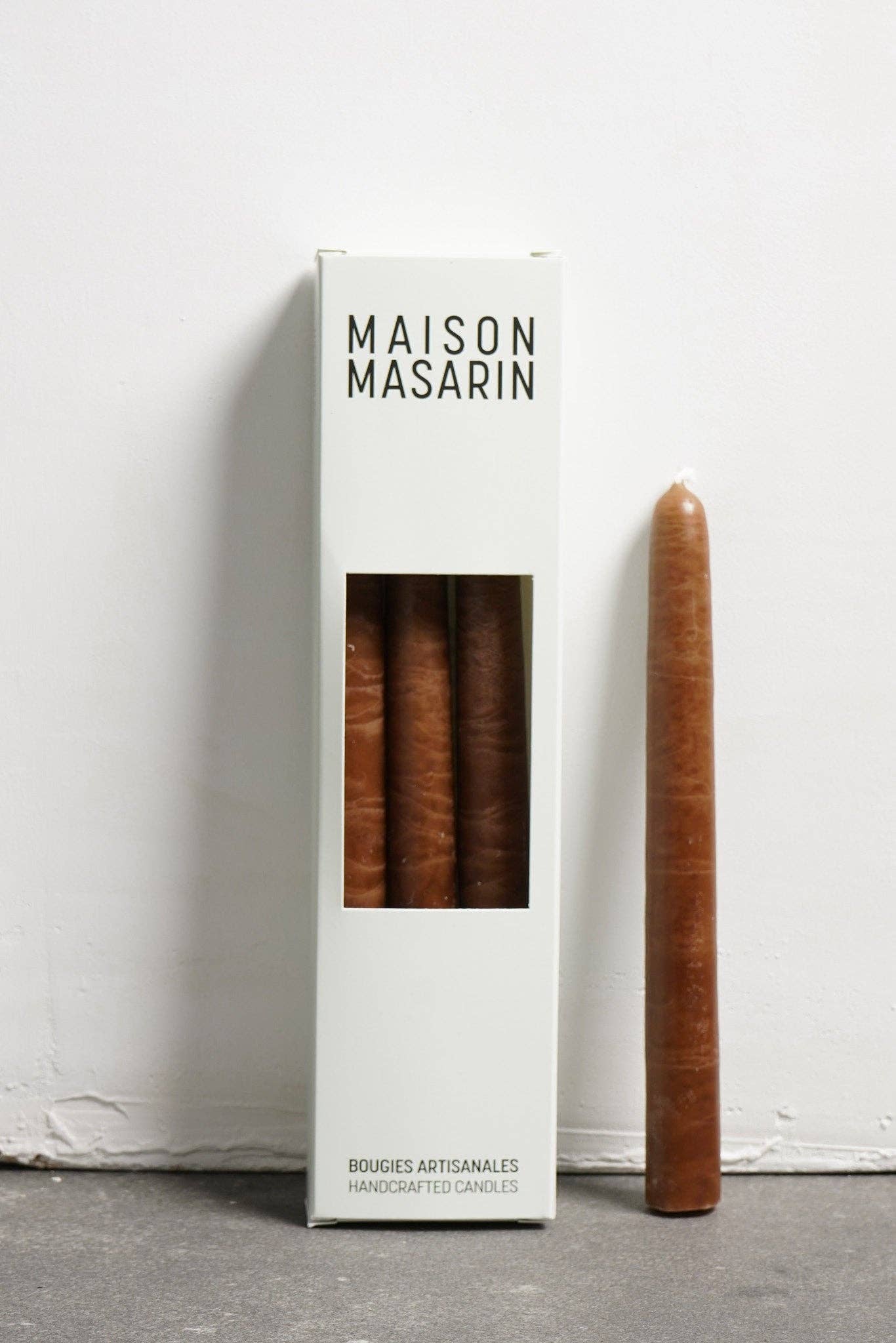 Handcrafted french stick candles - pack of 3