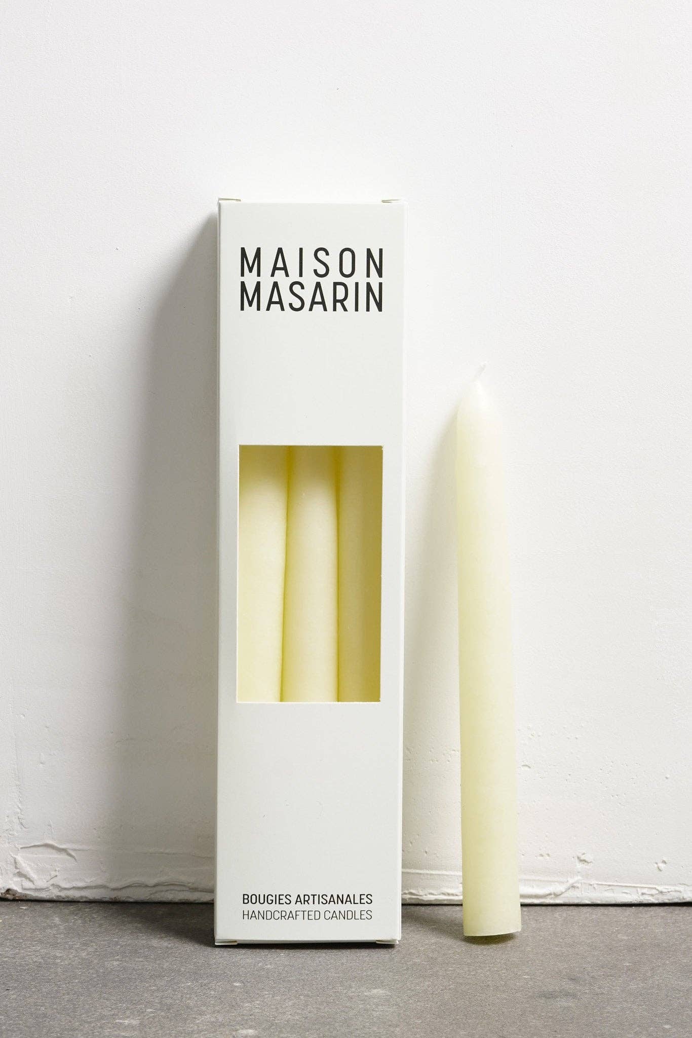 Handcrafted french stick candles - pack of 3